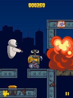 Juego de Wall-E para el móvil
