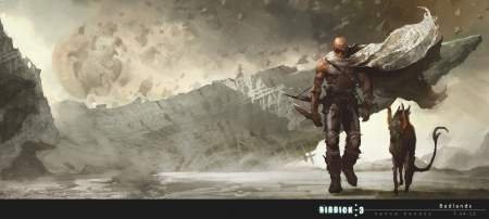 Concept art de Las crÃ³nicas de Riddick 3