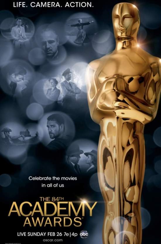 Poster de la 84 ediciÃ³n de los Oscars
