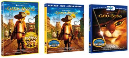 DVD de El Gato con Botas