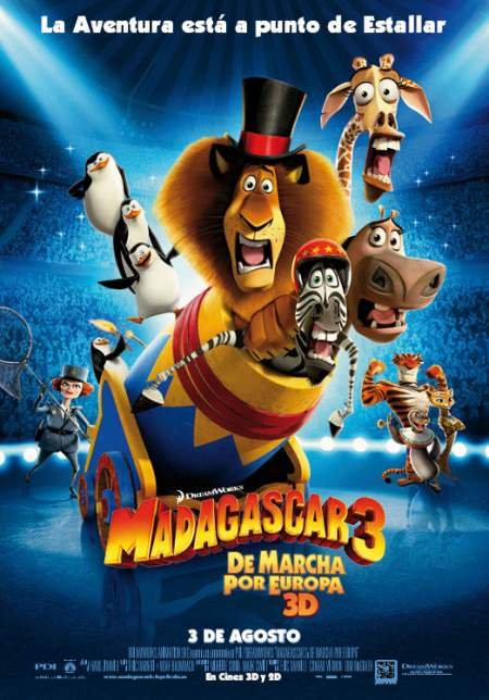 Cartel de Madagascar 3