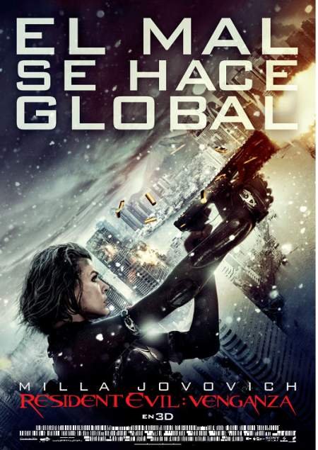 Cartel de Resident Evil 5: Venganza