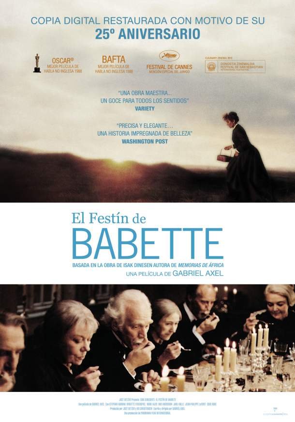 Cartel de El festÃ­n de Babette
