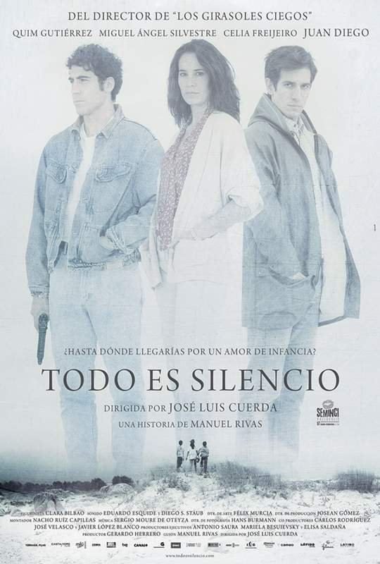 Cartel de Todo es silencio