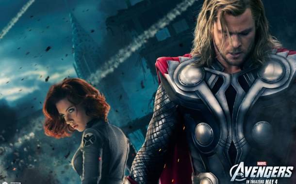 La Viuda Negra y Thor La Viuda Negra y Thor