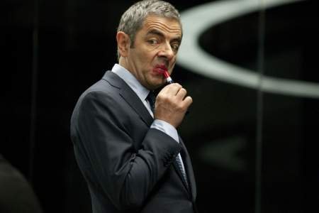 Rowan Atkinson en Johnny English Returns Rowan Atkinson en Johnny English Returns