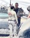 Matt Damon en el rodaje de Elysium Matt Damon en el rodaje de Elysium