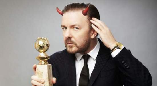 Gervais en los Globos de Oro 2012 Gervais en los Globos de Oro 2012
