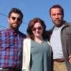 Schwarzenegger y Breslin en la primera imagen del rodaje de Maggie Schwarzenegger y Breslin en la primera imagen del rodaje de Maggie